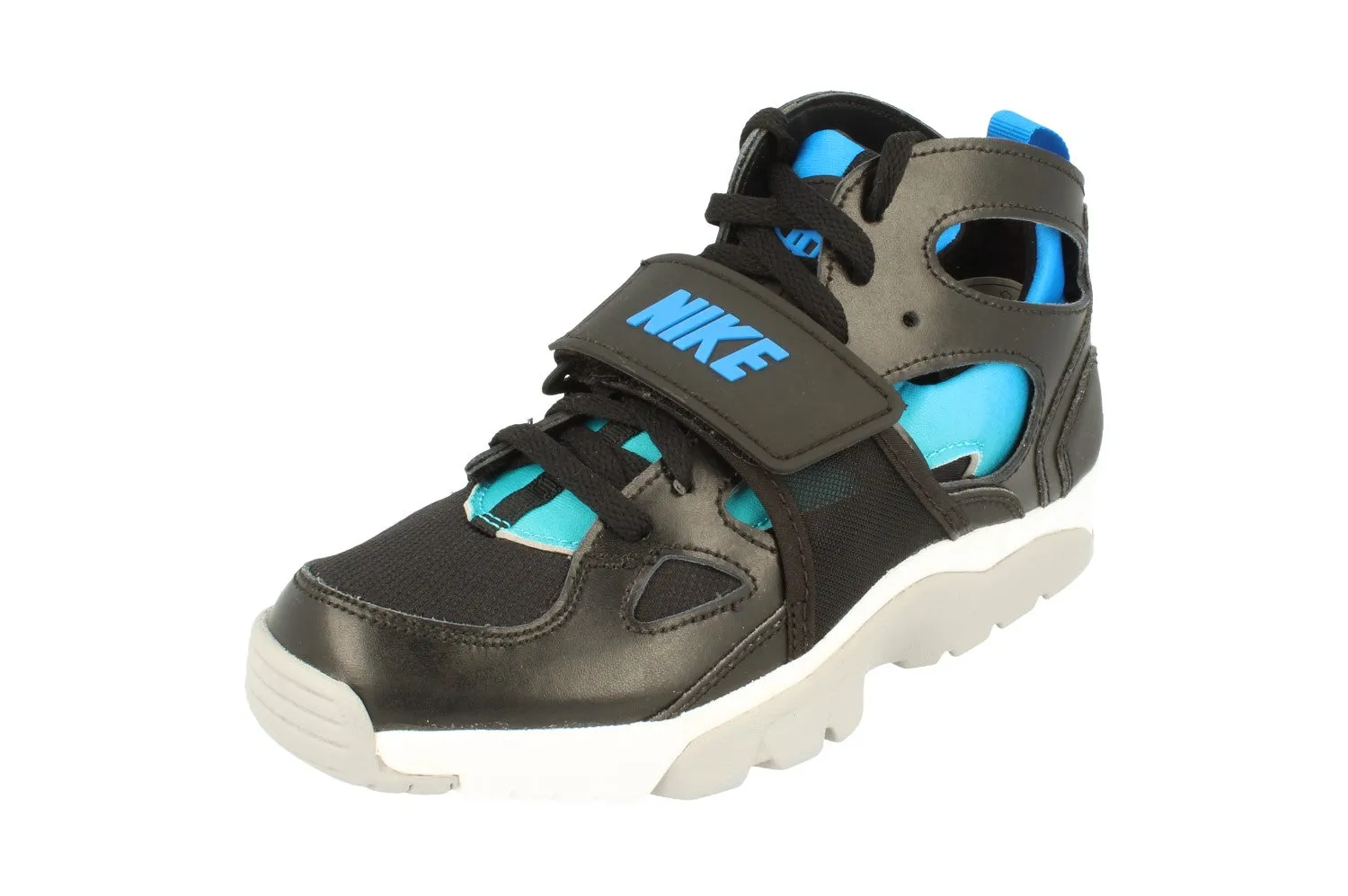 running on a sand track shoes Quiet REDUCED!! Nike Trainer Huarache GS Hi Top Trainers 705254 044