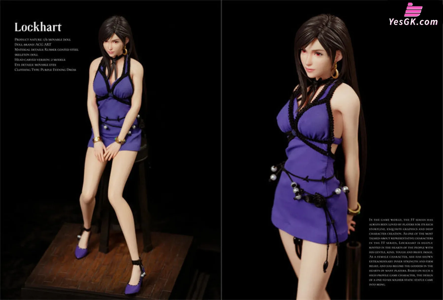 Final Fantasy Goddess of dreams Tifa Lockhart Statue - ACG ART Studio [Pre-Order Closed]