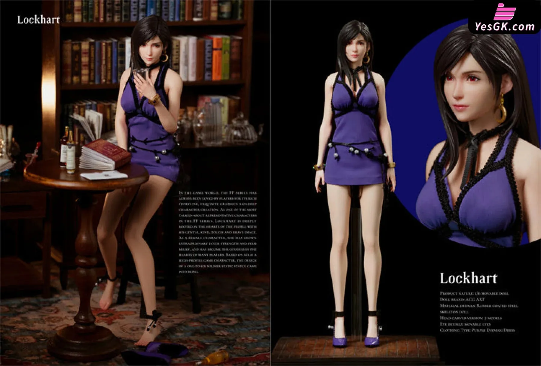 Final Fantasy Goddess of dreams Tifa Lockhart Statue - ACG ART Studio [Pre-Order Closed]