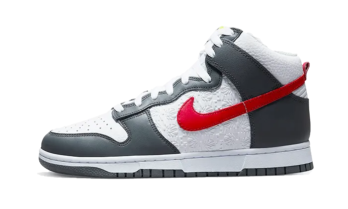 Impact Diffusion Plate Easy Maintenance Nike Dunk High Embossed Basketball Grey Red