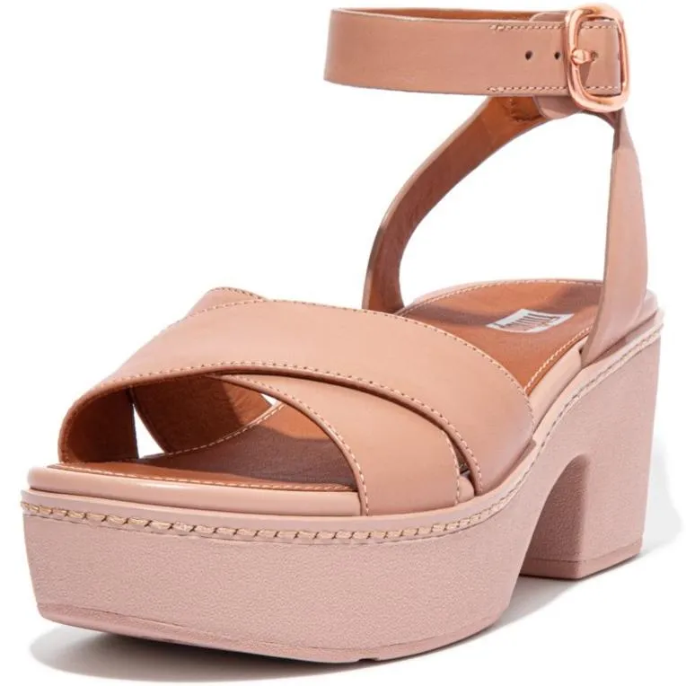 Fitflop Pilar Leather Platform Sandals