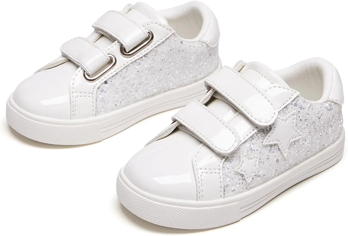 Flaryzone Toddler Girls Sneakers Little Girls Running Sports Shoes(Toddler/Little Kids)