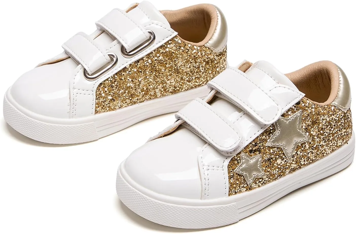 Flaryzone Toddler Girls Sneakers Little Girls Running Sports Shoes(Toddler/Little Kids)