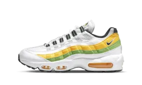 Slip   On Velcro Strap Nike Air Max 95 Essential White Green Apple Tour Yellow