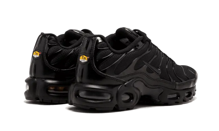 Air Max Plus Triple Black running for a form of meditation