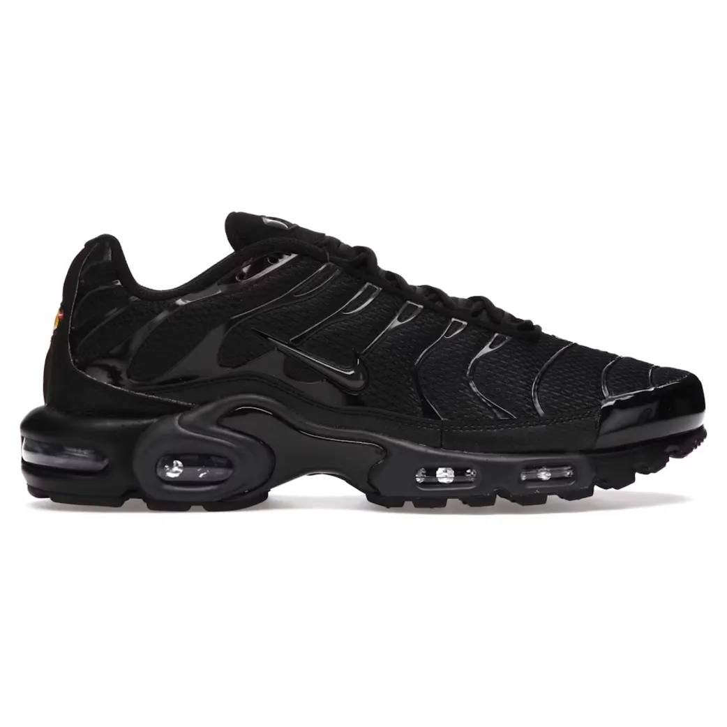 lacrosse shoes walking stability Nike Air Max Plus Triple Black