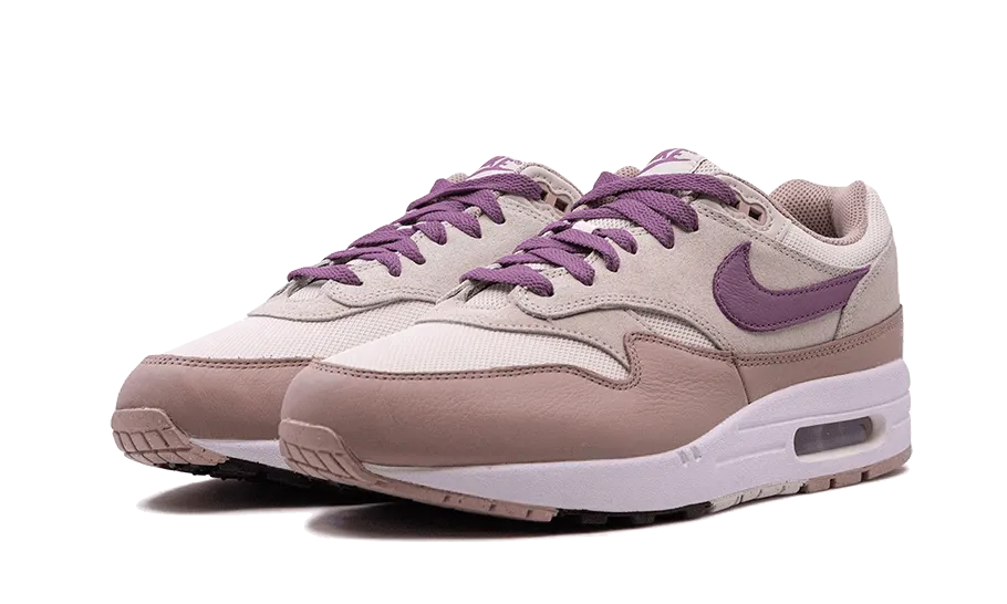 Air Max 1 SC Light Bone Violet Dust forest running wear gravel running footwear