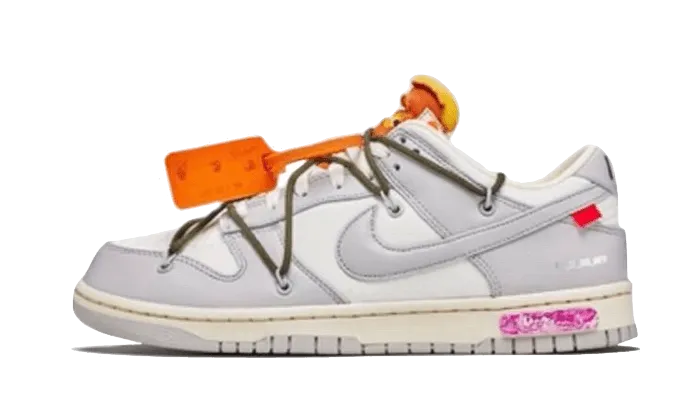 Dunk Low Off-White Lot 22 marathoning