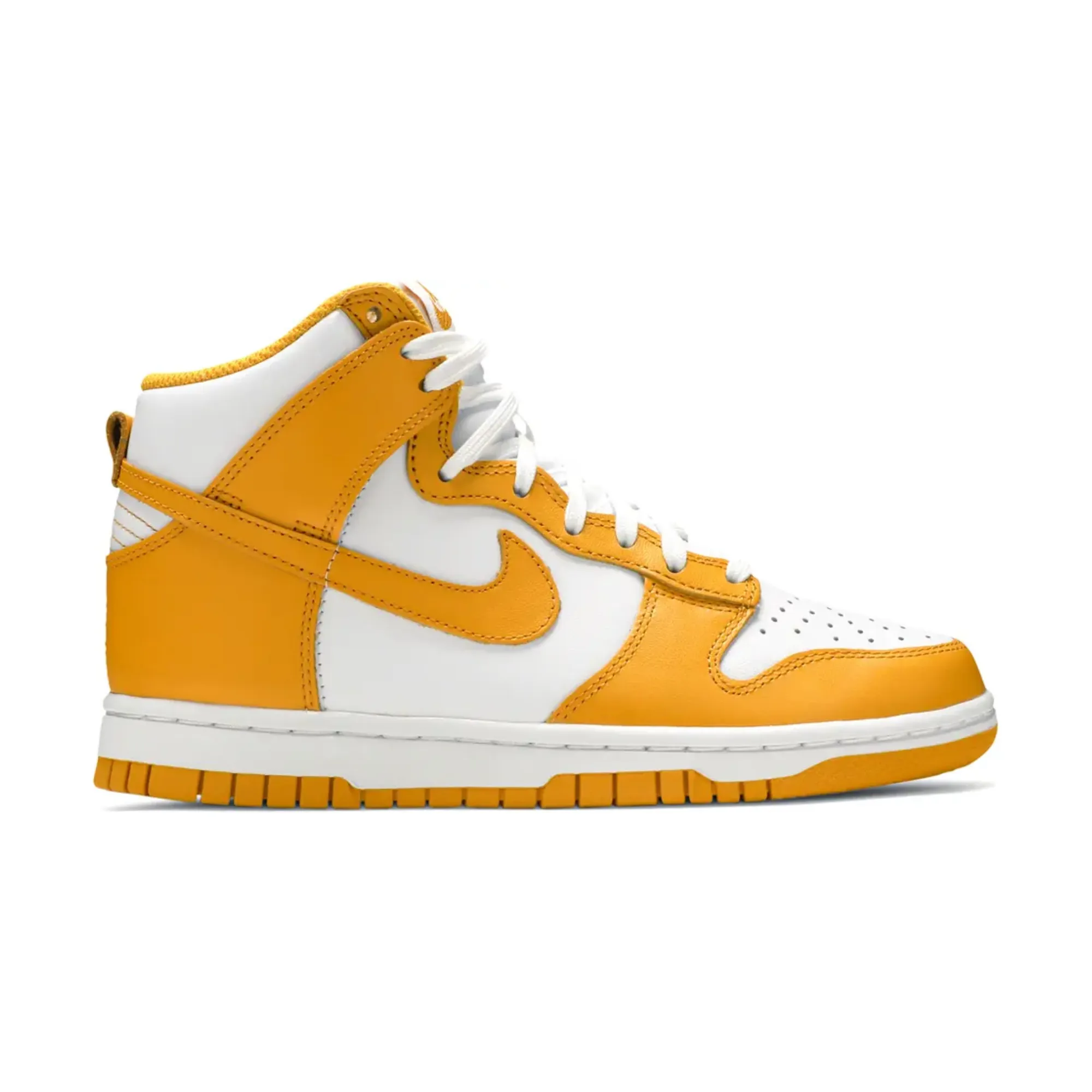 Slip On Style Nike Dunk High Dark Sulfur (W)
