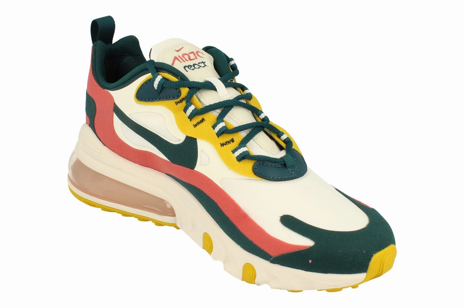 Breathable Ventilation Flat Wear Nike Air Max 270 React Mens Ct1264 103