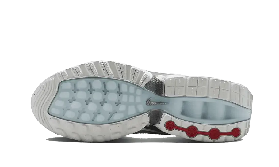 Air Max DN White Metallic zip - up shoes firm midsole shoes