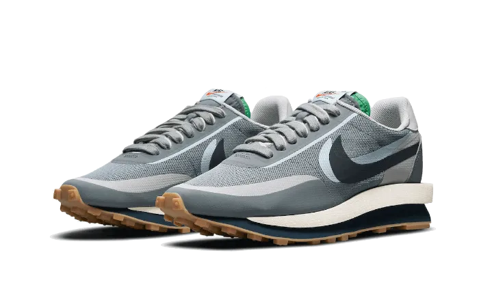 Balanced Step Nike LD Waffle Sacai Clot Cool Grey