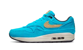 indoor - friendly lightweight sneakers Air Max 1 Corduroy Baltic Blue