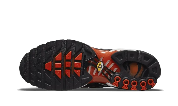 Air Max Plus Sunset Gradient perforated upper shoes increase stability