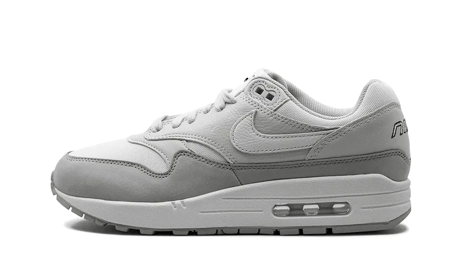 Airflow Fabric running shoes for beginner male runners Air Max 1 '87 LX Light Smoke Grey