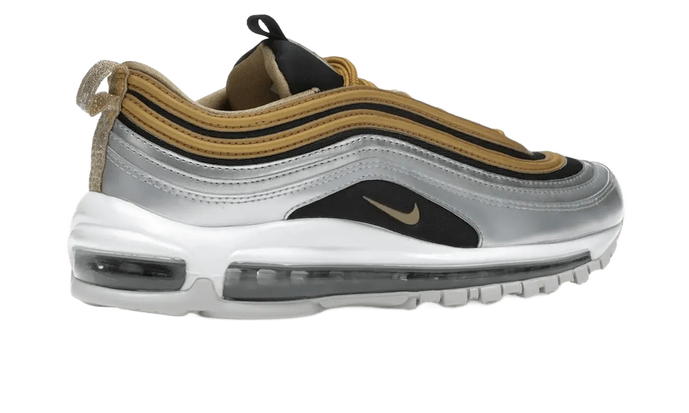 Office Casual Unisex Fit Nike Air Max 97 Metallic Gold Black