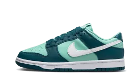Dunk Low Geode Teal toe - box roomy shoes