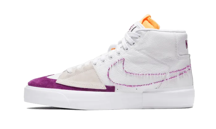 thick insole shoes injury support SB Blazer Mid Edge Lakers