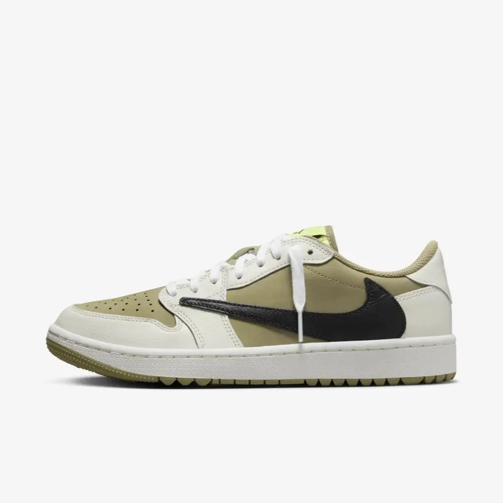 HyperDurable Outsole Compound Bold Grip Nike Travis Scott x Air Jordan 1 Low Golf 'Neutral Olive'