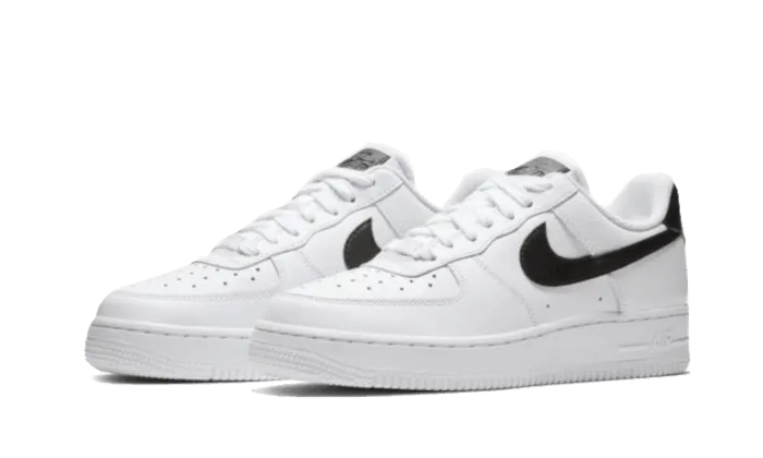 Air Force 1 Low '07 White Black printed - finish - design shoes plyometric - training