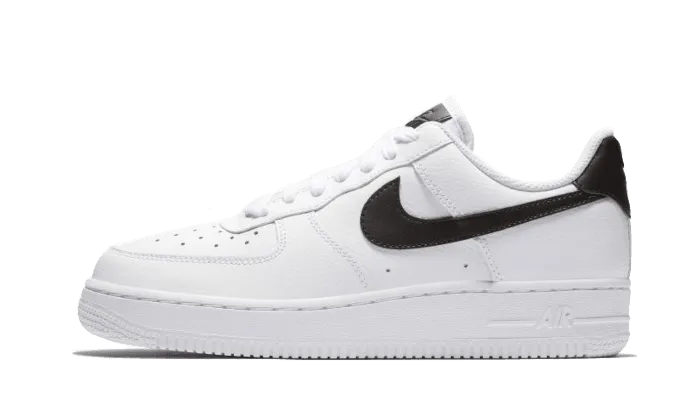 high - top shoe type Air Force 1 Low '07 White Black