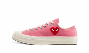 Chuck Taylor All-Star 70s Ox Comme des Garons PLAY Bright Pink Quick   Drying