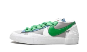 running for self - discovery Blazer Low Sacai Medium Grey Classic Green