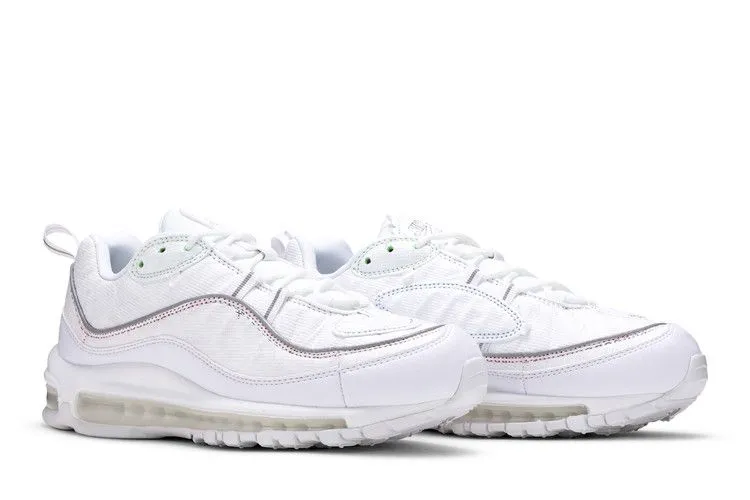 Stable Wear Fresh flexibility Nike Air Max 98 Cut Away White