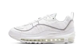 Comfortable Sole Nike Air Max 98 Cut Away White