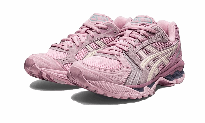 Cushioned Step quick - drying lining shoes Gel-Kayano 14 Barely Rose