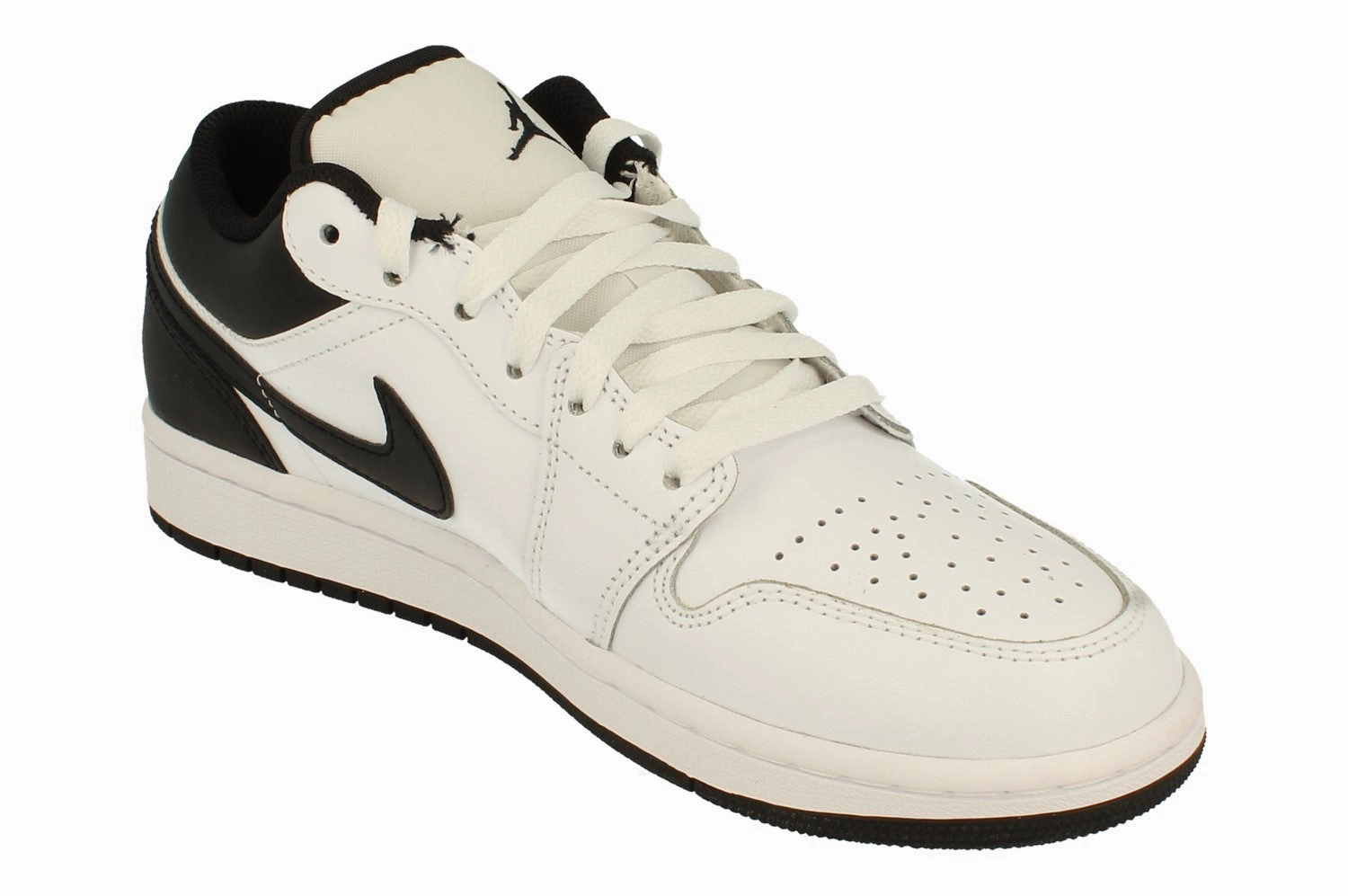 Nike Air Jordan 1 Low Mens Trainers 553558 132 Smooth Texture Minimal Edge