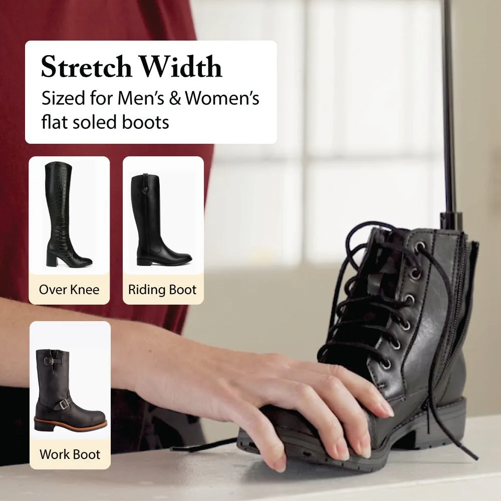 FootFitter Best Professional Boot Stretcher Set - Pair of Boot Stretcher