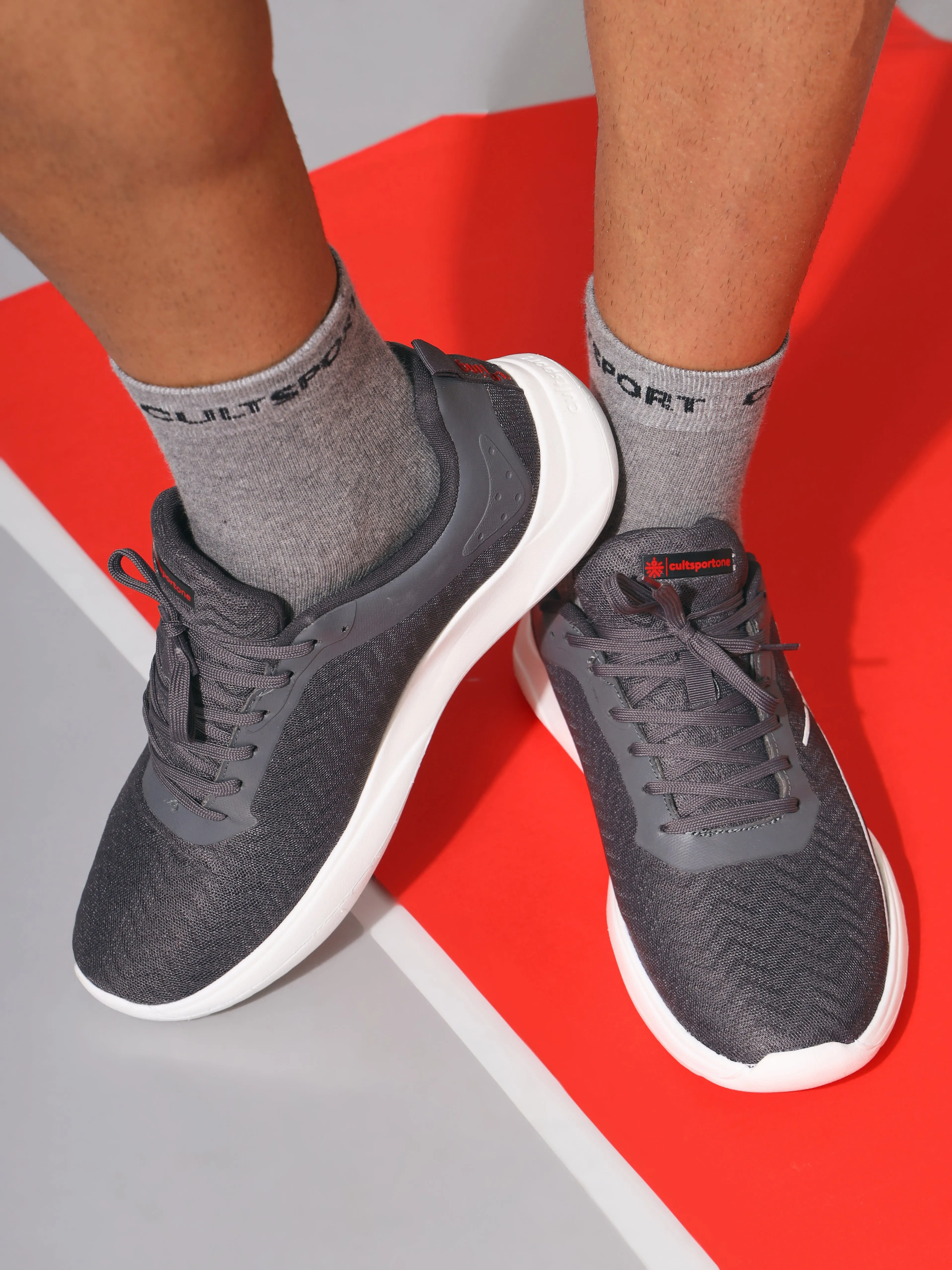 Freedom Men Running Shoes - Dark Grey