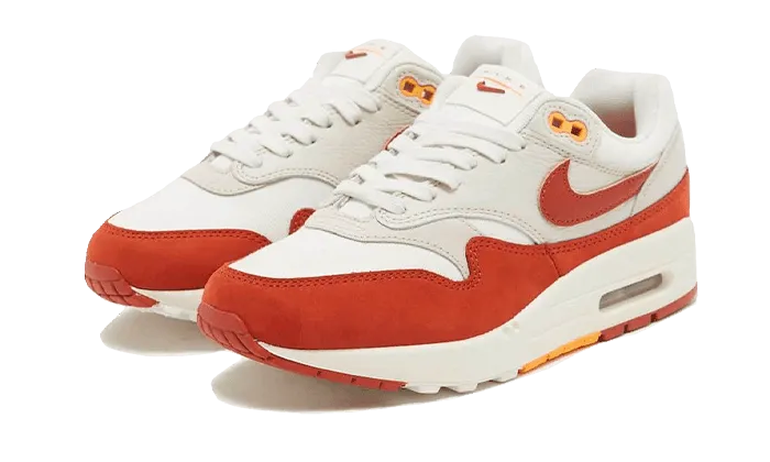 classic - style running shoes gym goer shoes Air Max 1 Rugged Orange