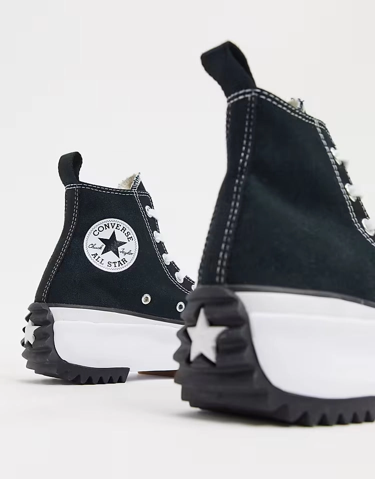 Waterproof Option Converse Run Star Hike Hi Black