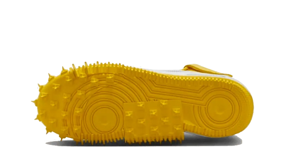sunny running Air Force 1 Mid SP Off-White Varsity Maize