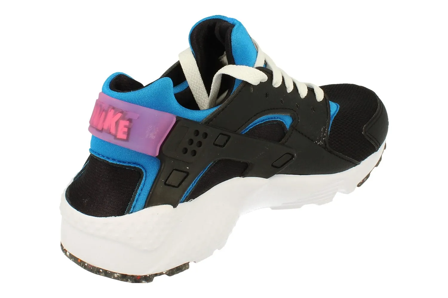 leather - upper - feature shoes Nike Huarache Run GS E Trainers Dr0166 001