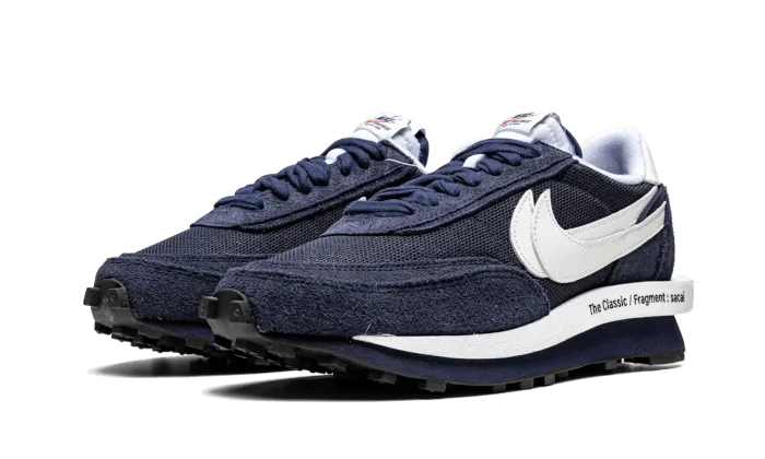 Nike LD Waffle Sacai Fragment Blue Void Elevated Design Ultra-soft traction