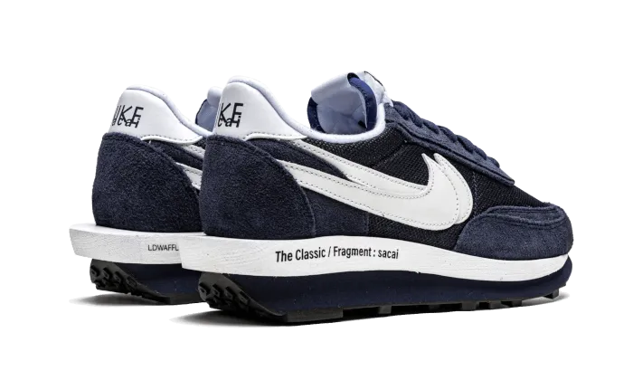 Nike LD Waffle Sacai Fragment Blue Void Anti Slip Feature Comfortable Sole