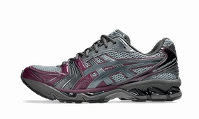 no - carbon - fiber - plate shoes increase stability Gel-Kayano 14 Atmos Grey Purple