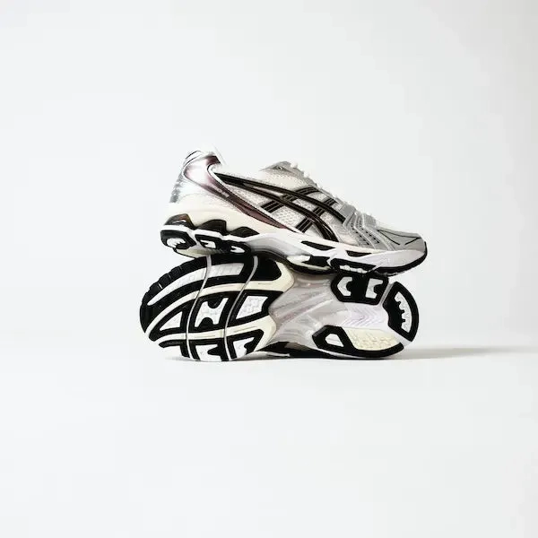 Gel-Kayano 14 Cream Black Metallic Plum sprint training Molded Footbed