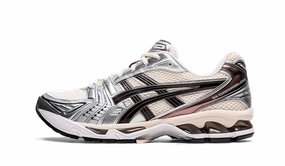 Comfort Run Gel-Kayano 14 Cream Black Metallic Plum