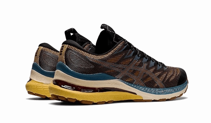 Elastic laces Gel-Kayano 28 Anthracite Antique Gold