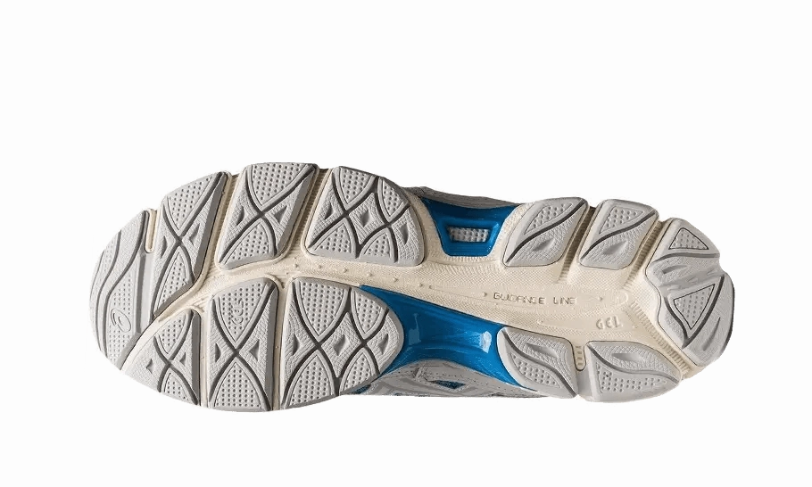 hurdles shoes Gel-NYC White Dolphin Blue