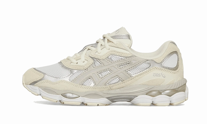 Gel-NYC White Oyster Grey Wide - footed