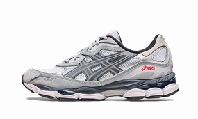 Gel-NYC White Steel Grey all - season shoes