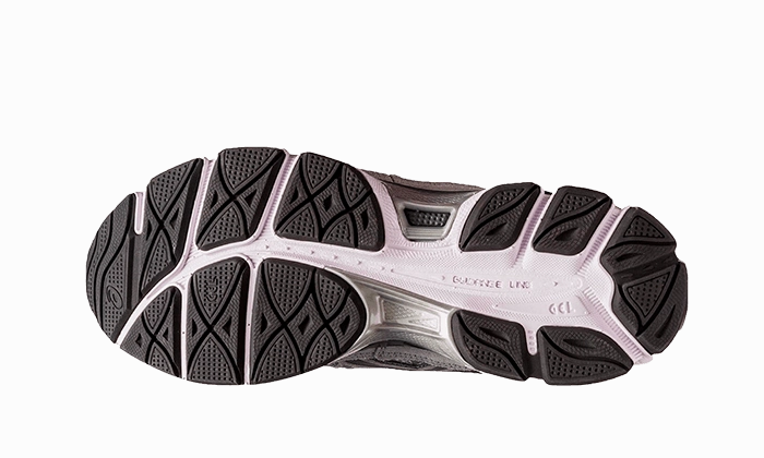 FoamMidsole Sleek Shoes Gel-NYC White Steel Grey