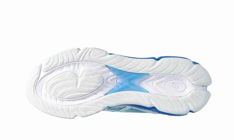 weather - proof running shoes Gel-Quantum 360 VIII White Azul Blue