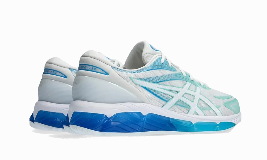 Gel-Quantum 360 VIII White Azul Blue running shoes for trail races trainers' selection