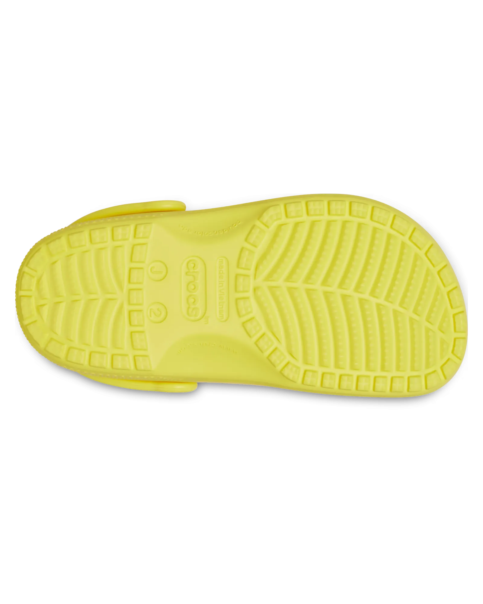 Girls Classic Clogs in Cyber Yellow